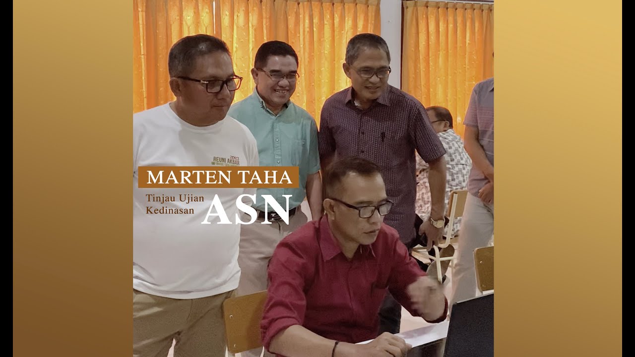 Marten Taha Tinjau Langsung Ujian Kedinasan  ASN Lingkungan Pemkot Gorontalo