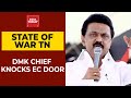 DMK Supremo MK Stalin's Kin And Netas Raided, Party Knocks On EC Door
