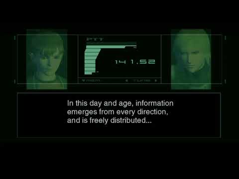 Hideo Kojima Nailing Internet Censorship in 2001