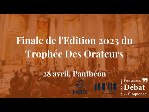 Trophée des Orateurs, 7e édition, FFDE