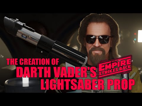 The Creation of Darth Vader's Lightsaber Prop from Star Wars - Ep V - The Empire Strikes Back