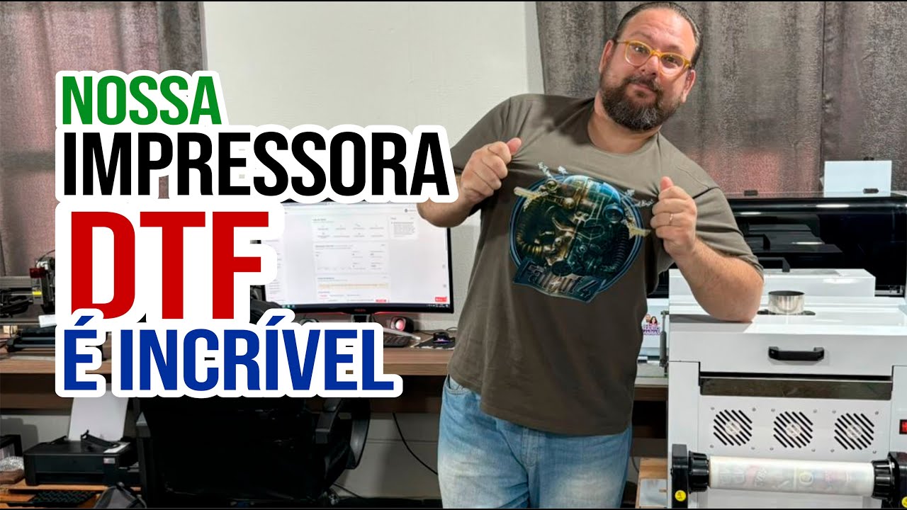 Impressão DTF ! Processo completo. 2024