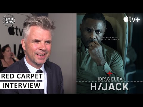 Hijack World Premiere - George Kay on the scary moment that inspired the show & Idris Elba's quality
