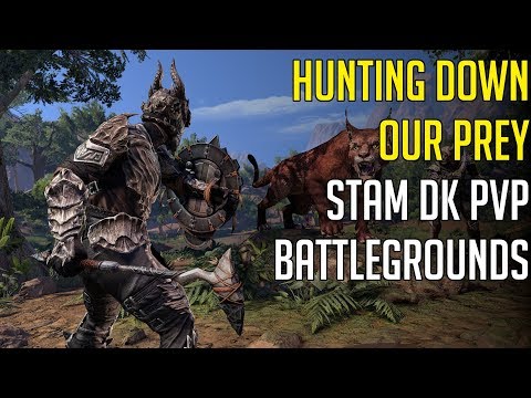 Hunting Down Our Prey - ESO Stamina Dragonknight PvP Battlegrounds