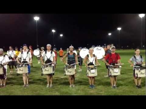 UMass Drumline 2012: Firebird - Band Camp (1)
