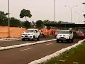 Drag Race Toyota Fortuner Vs Mitsubishi Pajero Sports