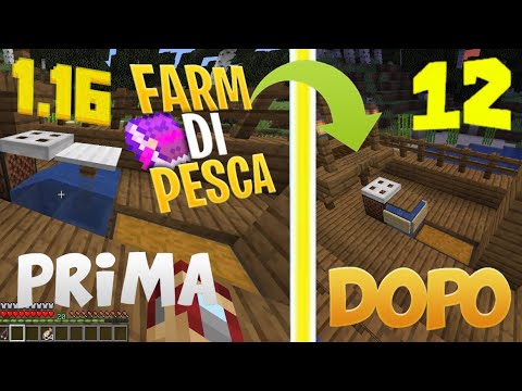 NUOVA FARM DI PESCA PER LA 1.16!!!MINECRAFT #12