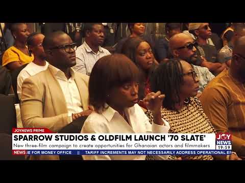 New three-film campaign to create opportunities for Ghanaian actors and filmmakers.