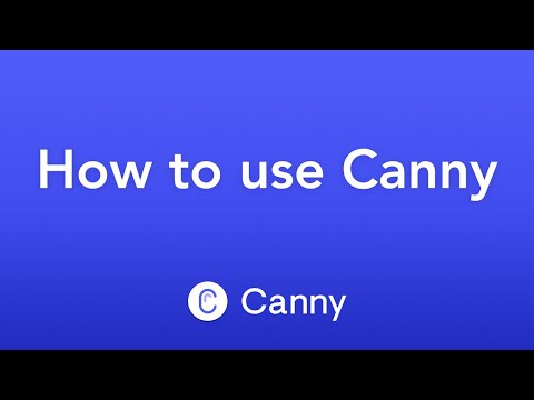 How to use Canny