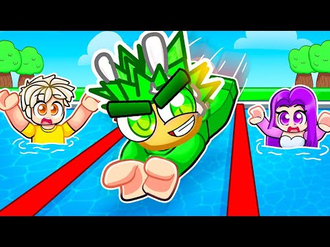 Mein 5,684,469 Schwimm REKORD in Roblox! (WELTREKORD)