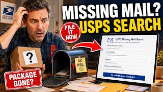 How to file a missing mail search request with USPS