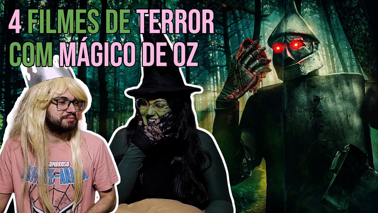 4 Versões Terror de Mágico de Oz e Wicked