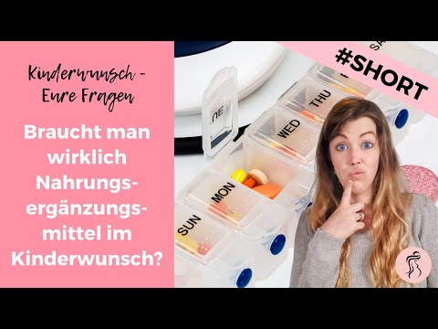 Sind Nahrungsergänzungsmittel im Kinderwunsch überhaupt notwendig? #fragSarah #shorts