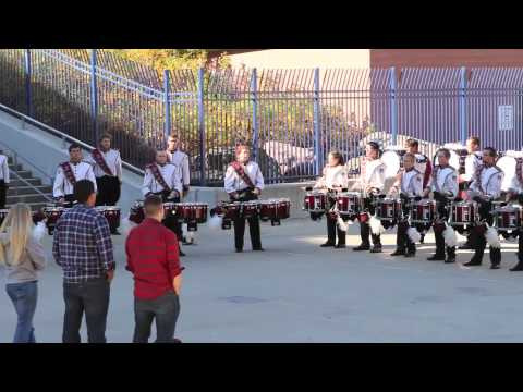 UMASS Drumline 2013: Warmup (Nov. 2)