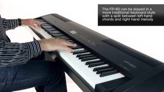 Roland FP-80 Digital Piano Rhythm Sound Preview