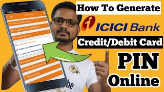 How To Generate ICICI Bank Credit/Debit Card Pin In iMobile App | Step By Step In Hindi