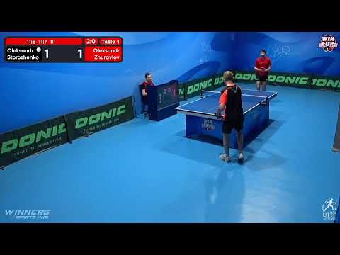 03:30 Oleksandr Storozhenko 3-0 Oleksandr Zhuravlov West 7 WIN CUP 09.12.2022 | TABLE TENNIS WINCUP