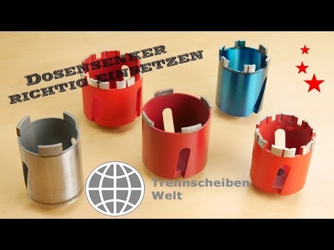Dosensenker richtig einsetzten..einfach mal Steckdosen bohren