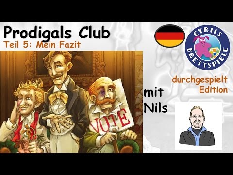 Cyrils Brettspiele - The Prodigals Club (S121E05) - Mein Fazit