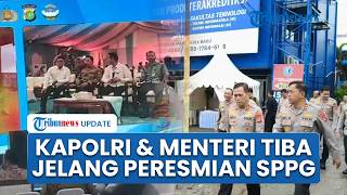 Kapolri Pimpin Persiapan Peresmian SPPG Polri & Gudang Ketahanan Pangan, Menteri Mulai Datang