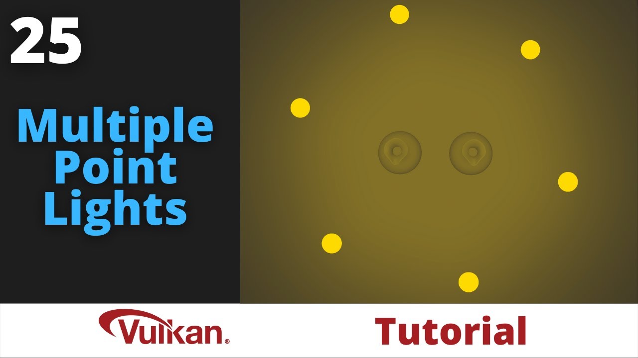 Multiple Lights - Vulkan Game Engine Tutorial 25