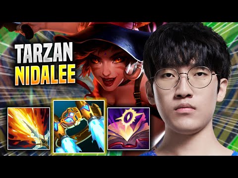 TARZAN PERFECT GAME WITH NIDALEE! - LNG Tarzan Plays Nidalee JUNGLE vs Zed! | Season 2022