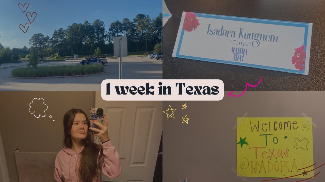 1 week with a Brazilian exchange student in Texas (first video in english)