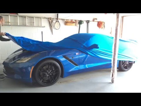 Corvette Hibernation - Installing Battery Tender & Car Cover