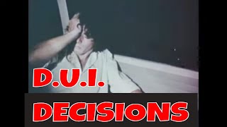 1970s “ DUI DECISIONS ” / DRIVER'S ED  DANGERS OF ALCOHOL & ANTI-DRUNK DRIVING FILM  XD4644