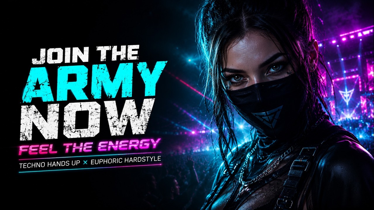 JOIN THE ARMY NOW 🎧 Techno Hands Up 🎧 Euphoric Hardstyle 🎧 EDM Party 🔥