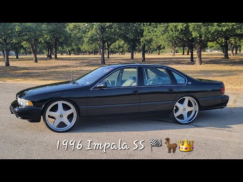 96 Impala SS... Glass house on 24' Savini Replicas Wheels