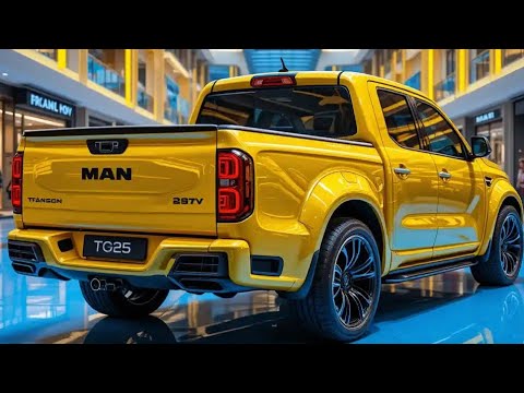 2025 MAN TGE Pickup Truck – The Ultimate Workhorse for Any Job!