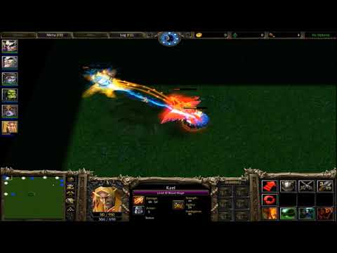 Warcraft 3 - Kael VS Lord Garithos (Level 10 Heroes)
