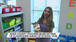 Wake County teachers prepare to welcome traditional calendar students