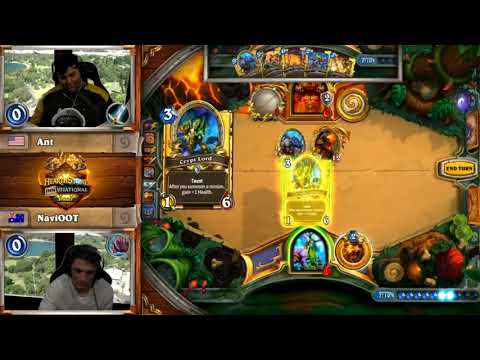 Ant v NaviOOT  I 8強第三場 I《爐石戰記》  雪梨旅店名人賽 Day 1