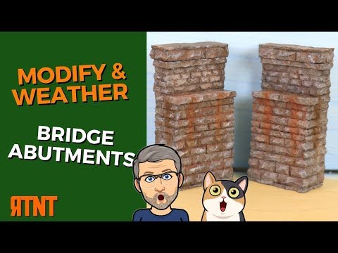 Customized Model Bridge Abutments