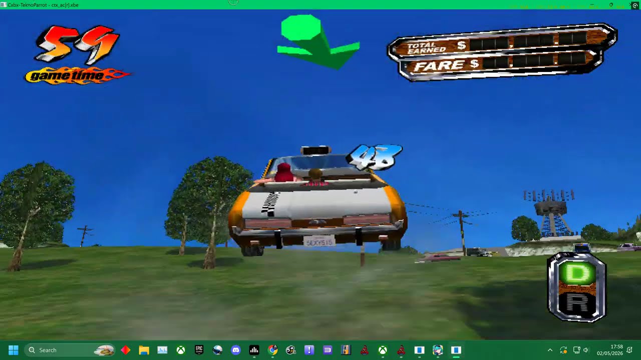 TEKNOPARROT CXBR = CRAZY TAXI HIGH ROLLER WIP 1 - 2026 UK ARCADES 4K
