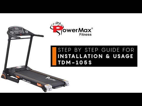 TDM-105S Powermax Motorized Treadmill