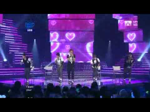 110721 [Mnet] M countdown kim hyun joong--kiss kiss