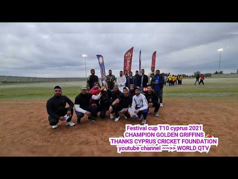 CYPRUS CRICKET FOUNDATION 2021 GONDAL GRIFFIN  🏆  WIN T10