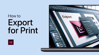 InDesign - How To Export Documents for Print