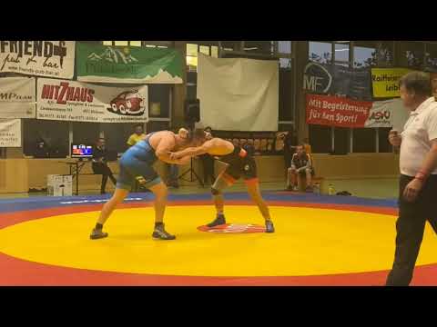 Nachholkampf 130kg Freistil: Lukas Staudacher - Lukas Hörmann