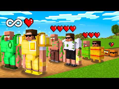 Evolving from Birth to become Strongest Golem in Minecraft...