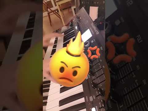 Watch him DESTROYING  my video 😑 #musicians #relationship #funny #synth #love  #deepmind12 #couple