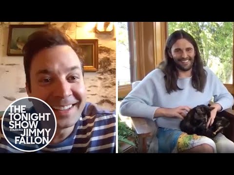 ジョナサン・ヴァン・ネスは隔離された髪型のヒントを共有しています。 (Jonathan Van Ness Shares Quarantine Haircut Tips)