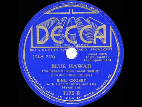 1937 HITS ARCHIVE: Blue Hawaii - Bing Crosby