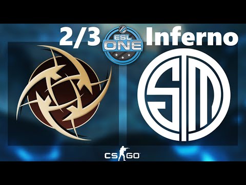 NiP vs TSM - 2/3 Inferno. Мажор ESL One 2015 Katowice. Playoff 1/4 Стадия. CS:GO