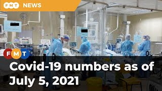Download lagu Covid-19 numbers as of July 5, 2021 mp3