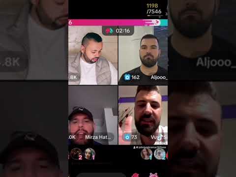 Medo Follow Party and Mirza Hatic vs. Aljoooo and Vuya Sine TikTok live match battle @vuyasine