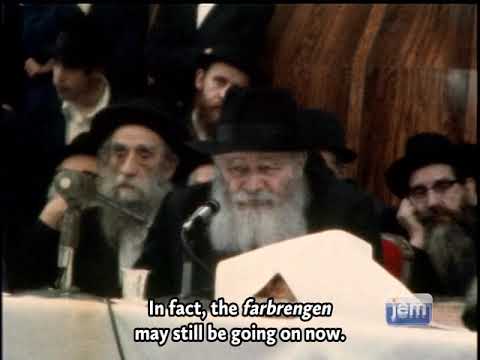 A Very Special Surprise Farbrengen